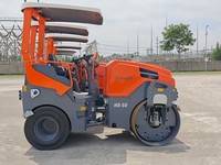 Wirtgen HAMM Nouveau compacteur de sol à tambour à rouleau vibrant HD50VT de 5 tonnes au Mozambique