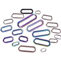 Boutons ovales rétro en laiton pur plaqué sans nickel, vente en gros directe usine pour œillets de vêtements
