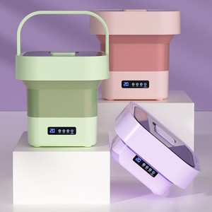 Mini lavadora plegable todo en uno <span class=keywords><strong>de</strong></span> 10L, lavadora <span class=keywords><strong>de</strong></span> ropa a pequeña escala, lavadora <span class=keywords><strong>de</strong></span> ropa todo en uno para coches, carcasa <span class=keywords><strong>de</strong></span> plástico - Product Image 2