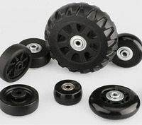 Roues de valise, réparation de roulettes d'avion, rouleaux silencieux, pièces de réparation, roues de valise de 20 pouces et 26 pouces, accessoires