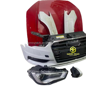 Parachoques de coche, radiador, ventilador eléctrico, kits de parachoques de plástico delanteros y traseros, capó, apto para parachoques de <span class=keywords><strong>Audi</strong></span> A3L A4 A5 A6 A7 - Product Image 3