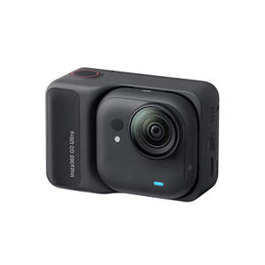 Caméra d'action Insta360 GO Ultra Pocket 4K originale, caméra de plongée, vlog, cyclisme, course à pied, caméra familiale, noir/blanc, pack familial - Product Image 1