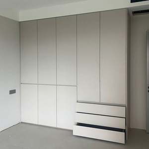 Ensemble de meubles de rangement pour dressing, armoire en bois au design moderne pour chambre à coucher - Product Image 3