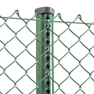 Anping factory 2.0mm 2.1mm 2.2mm 2.5mm 2.7mm 3.0mm 2 "2-1/2" 6ftx15m recinzione commerciale chainlink