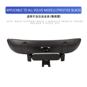 Stabile magnetico regolabile altezza Volvo V60/V90 supporto per telefono auto supporto cruscotto in plastica ABS - Product Image 6