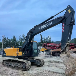 Miniexcavadora usada Hyundai 215 superventas, Motor de bomba de motor Yanmar, excavadora hidráulica sobre orugas de 21-25 toneladas para construcción - Product Image 3