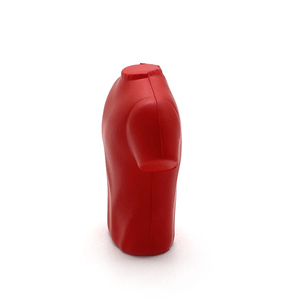 Mini balles anti-stress en forme de T-shirt rouge, jouet amusant d'Halloween, balle de pression en PU pour exercices musculaires des mains, jouet cérébral pour adultes, reconnaissance d'objets - Product Image 6