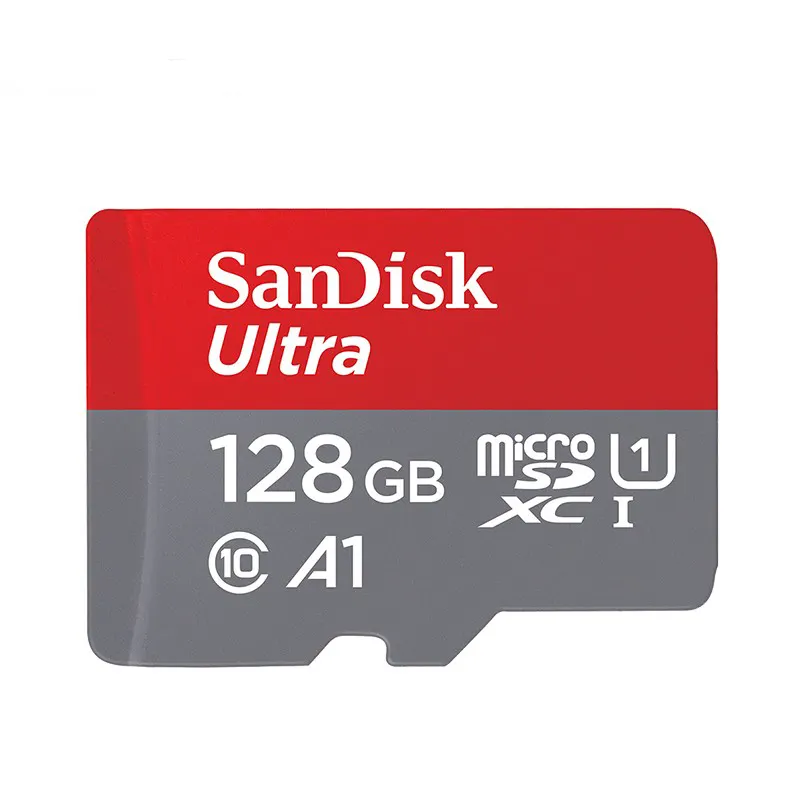 100% Original SDSQUNC sandisk memory card 128gb Micro TF SD Cards A1 Ultra Class 10 U1 U3 A1 Memory Card