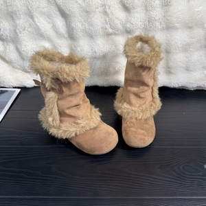 Millennial Style Fur Snow <b>Boots</b> Women 2026 New Winter Fur Lined Thick Cotton Warm Thick Sole Ankle <b>Boots</b> - Product Image 1