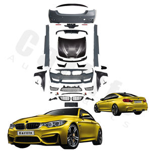 Kit de carrosserie pour pare-chocs du système de carrosserie automobile pour <span class=keywords><strong>BMW</strong></span> SÉRIE 4 F32 2014-2020 Mise à niveau vers M4 avec calandre latérale. - Product Image 1