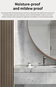 Panneau mural insonorisant personnalisable en PVC, adapté à la décoration intérieure tendance et au style moderne - Product Image 3