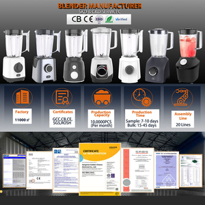 Blender de qualité pour smoothies, mixeur électrique, machine à moudre, blender et robot culinaire - Product Image 4