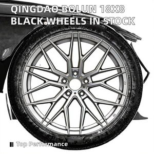 ล้อแม็กซ์อลูมิเนียมฟอร์จ Qingdao <span class=keywords><strong>Bolun</strong></span> ขนาด 18x8 นิ้ว สำหรับรถยนต์นั่งส่วนบุคคล ดีไซน์ Flow Formed ใหม่ ET 35 มม./40 มม. PCD 100 มม. - Product Image 3