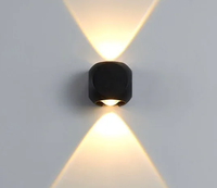 Applique murale LED moderne étanche intérieure et extérieure pour portail d'escalier