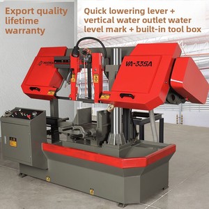 Thủy lực nhỏ cột đơn tự động thắt chặt ngang ban nhạc đã thấy máy bán tự động cắt kim loại thép thanh thấy - Product Image 2