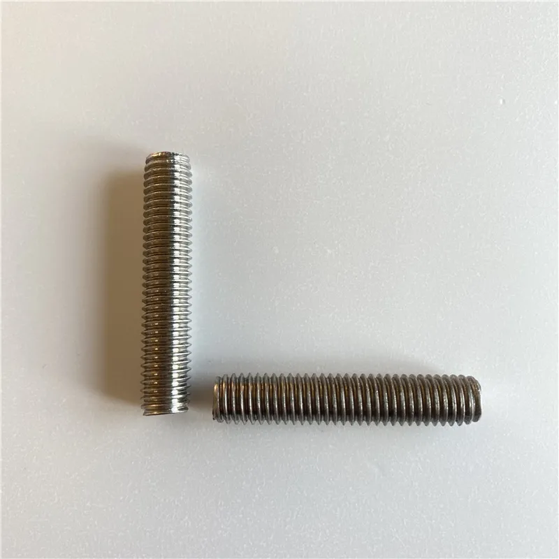 M12 X 1.25 çiviler 3Mm düğmesi saplama cıvata ve somun dişli cıvata özel altıgen Roll Bar için kafa olmadan dişli unc vida perçin