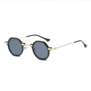 2022 Small Round Classic Retro Women Sunglasses Anti Blue Ray European And American Men Sun Glasses 9332