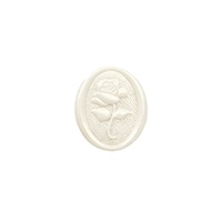 Dragon Peak – Ensemble de papeterie vintage style western avec motif lin, enveloppes et cartes de vœux en cuir de vachette avec estampage sur papier spécial