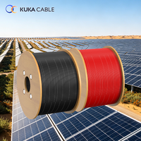 25mm-70mm Hochwertige EN50618 H1Z2Z2-K Solar-DC-Kabel 1,5kV Verzinntes Kupfer XLPO TÜV-Zertifiziert LSZH UV-Beständig