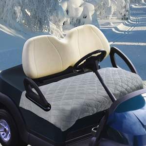 Fundas Personalizadas para Asientos de Carrito de Golf, Manta de Felpa Corta para Asientos de Carrito de Golf, Compatible con EZGO, Yamaha, Club Car y Otros Carritos de Golf de 2 Asientos - Product Image 5
