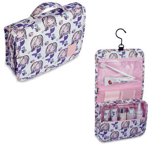 Sac <span class=keywords><strong>de</strong></span> salle <span class=keywords><strong>de</strong></span> bain imperméable personnalisé pour adolescentes, sac <span class=keywords><strong>de</strong></span> <span class=keywords><strong>toilette</strong></span> <span class=keywords><strong>de</strong></span> voyage suspendu, sac <span class=keywords><strong>de</strong></span> cosmétique <span class=keywords><strong>de</strong></span> douche mignon pour filles avec crochet - Product Image 3