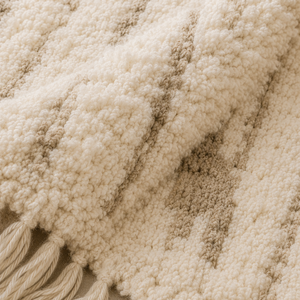 Modern Handknotted Wool Rug Rectangle Plush Tufted Non Slip Rubber Backing Living <b>Room</b> Thick Pile - Product Image 1