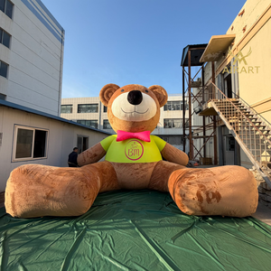 Ours <span class=keywords><strong>géant</strong></span> gonflable en peluche Big Foot pour la décoration de jardin et de patio - Product Image 1