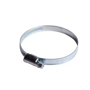 Zinc Plated Worm Drive German Type Hose Clamp