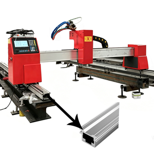 Mini-machine de découpe plasma CNC à portique métallique, équipée de fin de course et d'interrupteurs d'arrêt d'urgence - Product Image 1