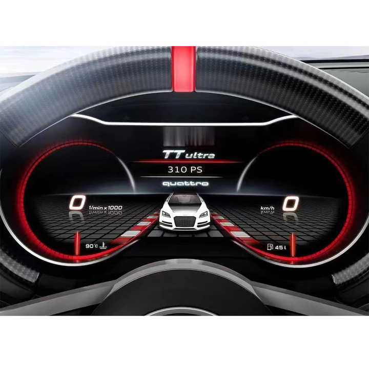 Digital Cluster Virtual Cockpit Screen for Audi TT 2009-2016