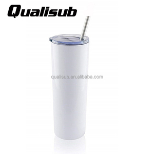 Gobelet isotherme personnalisé Qualisub 20oz, supports vierges pour sublimation par presse à chaud - Product Image 6