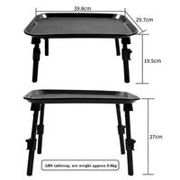Table de pêche à la carpe multifonctionnelle en plastique ABS, station de pêche extérieure, accessoires pour la préparation des montages et des appâts