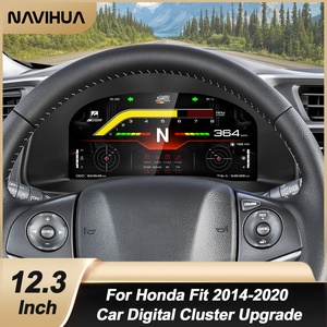 NaviHua <b>for</b> Honda Fit/Jazz 2014-2020 <b>Car</b> Upgrade 12.3'' Digital Cluster Auto <b>Speedometer</b> LCD Dashboard Linux System Instrument - Product Image 2