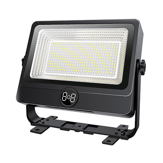 100W Rechargeable Solar Work Light with 232 LEDs IP66 Floodlights for Garden Emergency Handheld Camping Light