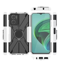 Étui de téléphone Mecha anti-chute en TPU+PC avec béquille de style le plus récent pour Redmi Note 11 Pro K40 Gaming