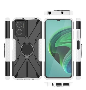 Nuovissima Custodia per Telefono con Design a Supporto ad Anello in TPU+PC Antiurto Stile Mecha per <span class=keywords><strong>Redmi</strong></span> Note 11 <span class=keywords><strong>Pro</strong></span> <span class=keywords><strong>K40</strong></span> Gaming - Product Image 6