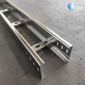 鋼製ケーブルトレイはしごホットディップ付き亜鉛メッキ仕上げ海上オフショアアプリケーションにケーブルトレイを取り付ける - Product Image 3