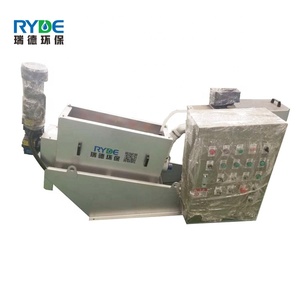 SS304/SS316 <span class=keywords><strong>Top</strong></span> qualité filtre presse à vis centrifugeuse déshydrateur à boues - Product Image 2