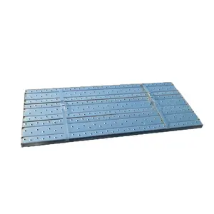 Tablón de panel de acero de andamio antideslizante Xinghe con ganchos para construcción de andamios de metal