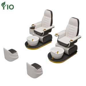 Silla <span class=keywords><strong>de</strong></span> pedicura moderna portátil con reposapiés desmontable y drenaje <span class=keywords><strong>de</strong></span> <span class=keywords><strong>agua</strong></span> manual para una operación simple para uso en centros comerciales - Product Image 5