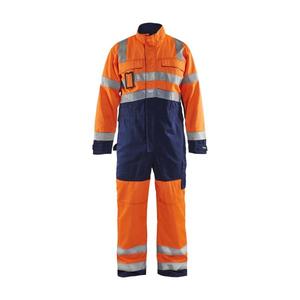 BLAKLADER - 637318045389C48 Overol Hi-Vis Naranja/Azul marino-EAN 7330509254424 ROPA DE TRABAJO DE LA HI-VIS - Product Image 1
