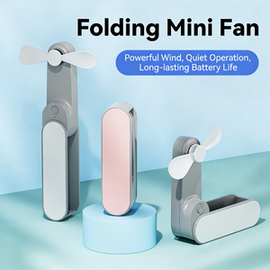 Mini <b>Fans</b> Personal Foldable Rechargeable Usb <b>Handheld</b> <b>Fans</b> For Travel Outdoor - Product Image 2