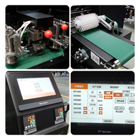 SZ-350 Ensacheuse horizontale automatique multifonctionnelle multi-voies à scellage 3 côtés, haute précision, entraînement électrique, pour remplissage de coussins Songchuan