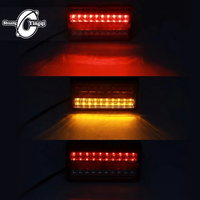 Feu arrière LED 12V 24V pour camion, feu de position latéral pour remorque, camping-car et véhicule agricole
