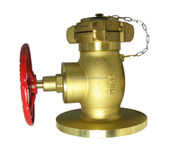 Vanne Nakajima en laiton TOWAY 2,5'' à angle droit pour hydrant d'incendie avec raccord Nakajima pour usage maritime