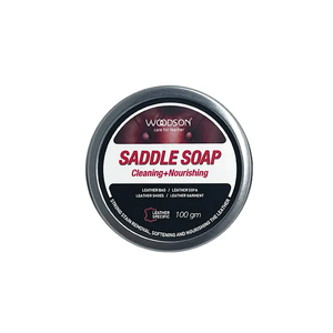 Vente chaude nettoyant pour cuir savon de selle 2 en 1 crème nettoyante et nourrissante soins du cuir Kits d'entretien des chaussures polyvalents - Product Image 4