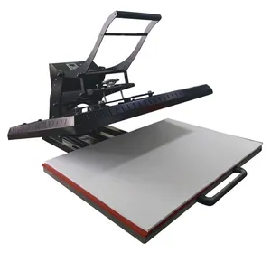 Plancha de sublimación de gran formato, máquina de prensado en caliente, 80x100