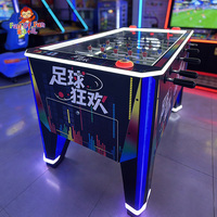 Table de baby-foot commerciale en métal avec garantie d'un an, équipement de divertissement intérieur en anglais