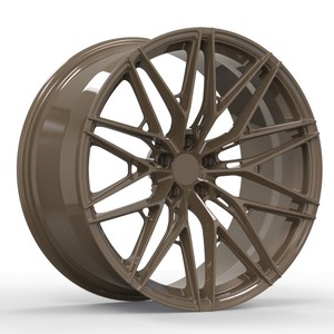 रिपावर 17 18 19 20 21 इंच 21x10.5 5x112 5x120 5x114.3 कस्टम एक टुकड़ा जाली कार पहियों के लिए फिट - Product Image 1