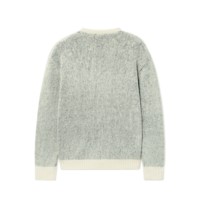 AiNear Großhandel Custom Logo Design Oem & Odm Fluffy Chunky Langarm V-Ausschnitt Jacquard Herren Mohair Strick Cardigan Sweater